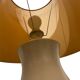 Paire de lampes en céramique blanches