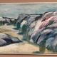 Swedish Oil on Canvas – “Valleys” by K. Svanvik – Signed