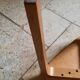 Wooden stool made of pine