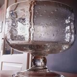 Biot cup in bubbled and blown glass, 1970s