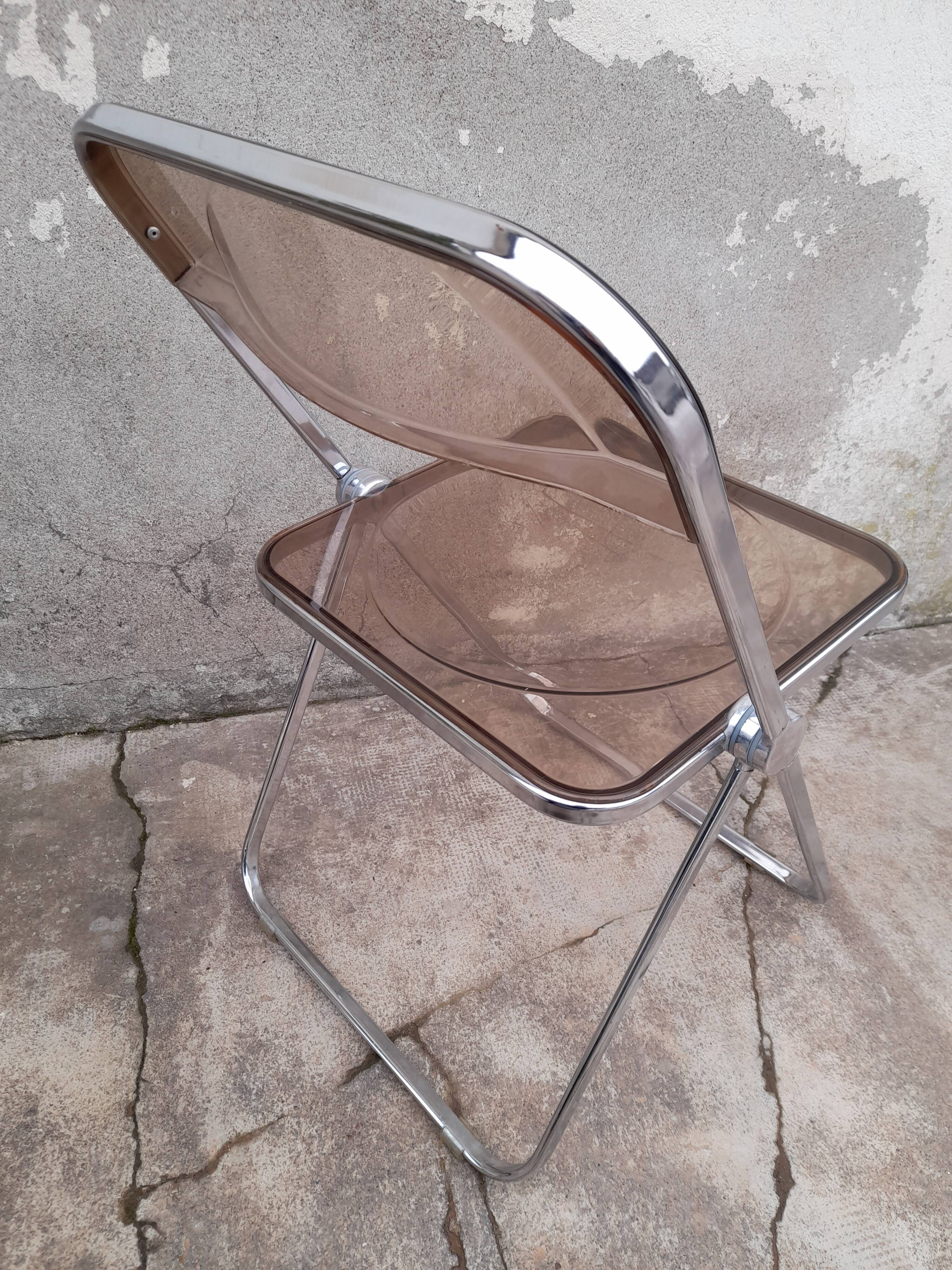 Chair "Plia" by Giancarlo Piretti for Castelli