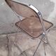 Chaise modèle "Plia" de Giancarlo Piretti pour Castelli, Italie