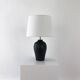 Lampe balustre en céramique vintage