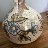 Pied de lampe en céramique