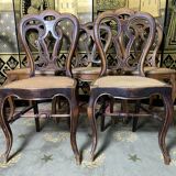 Suite de 7 chaises Louis Philippe