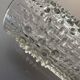 Vase en verre candle wax