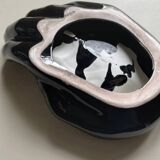 Black ceramic pocket tray