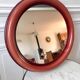 Round plastic mirror 70s