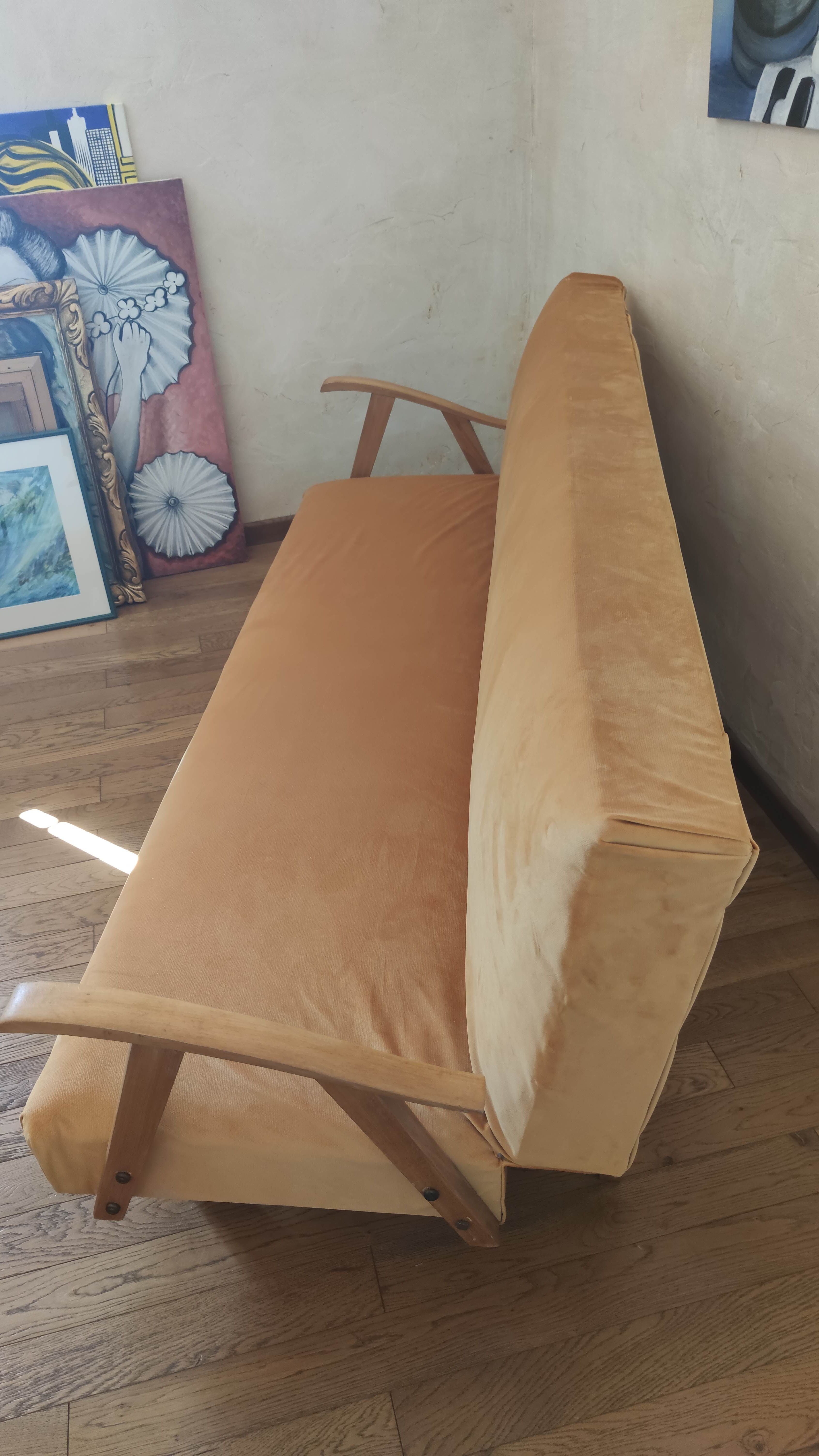 Daybed vintage annees 50