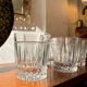 Lot de 5 verres à whisky Val Saint Lambert