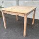 Farm table – vintage – table – rustic raw wood
