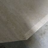 Vintage travertine coffee table, Italy 1970