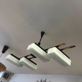 Maison Arlus Modernist Chandelier circa 1950