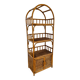 Vintage rattan shelf
