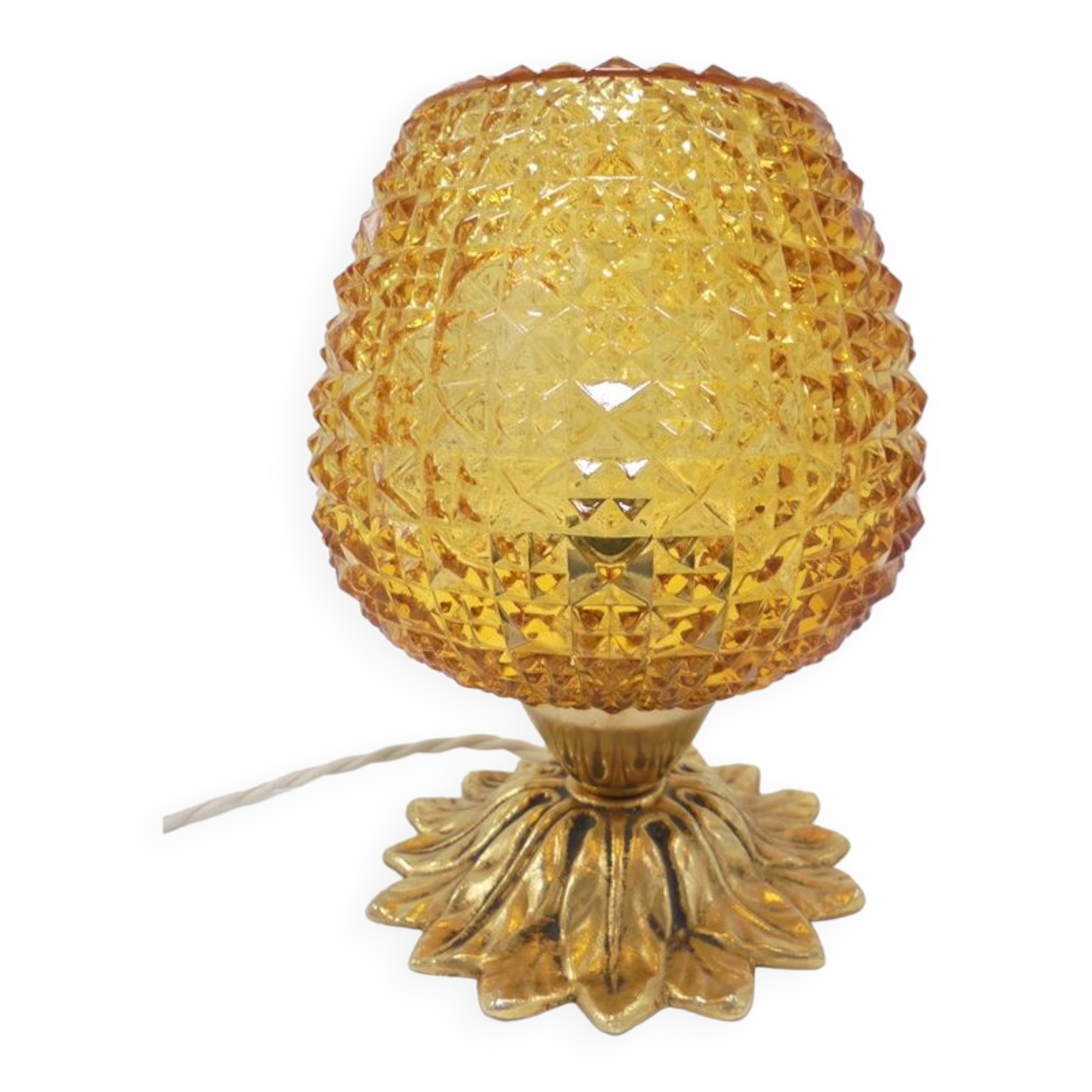 Amber lamp