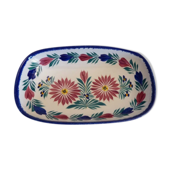 Quimper earthenware dish