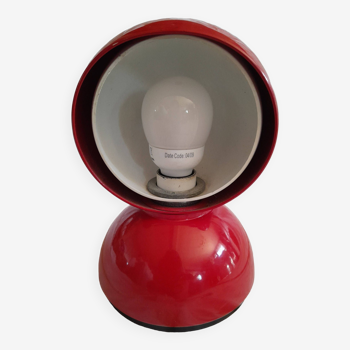 “Vico Magistretti” lamp “Eclisse” model red