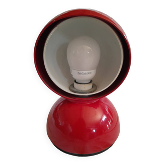 Lampe "Vico Magistretti" modèle "Eclisse" rouge