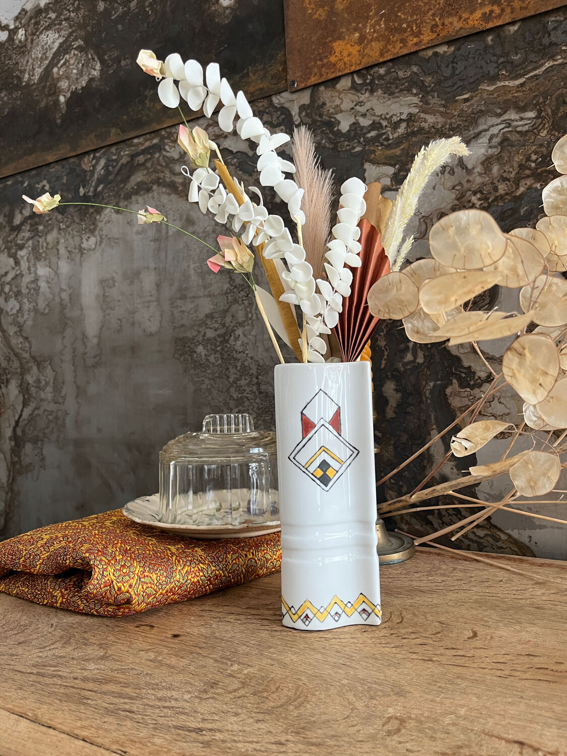 Vase art déco porcelaine