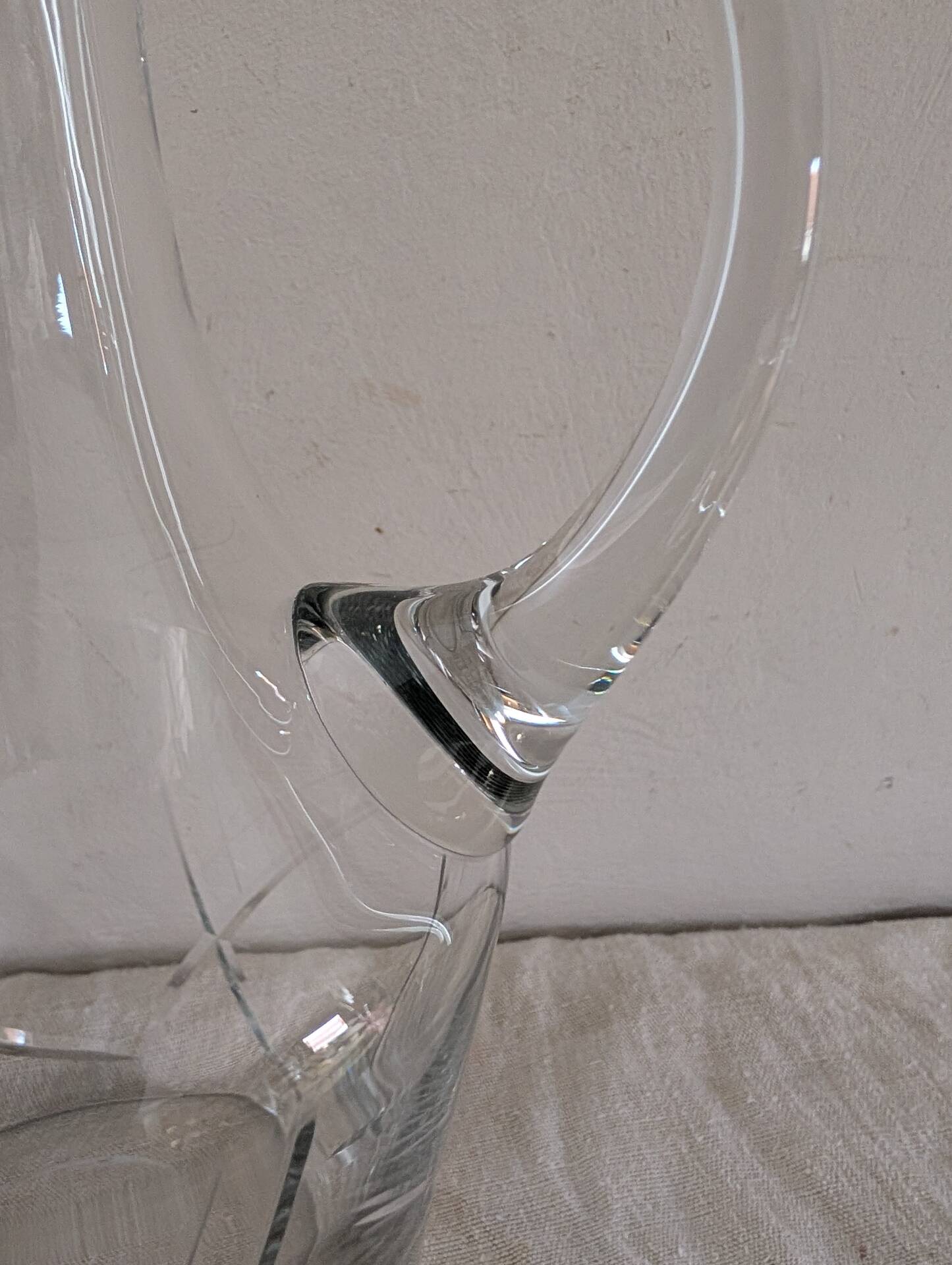 Cut glass carafe – 1960s