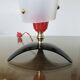 Tripod lamp in perspex, Bakelite and brass, 1950s or 1960s, France