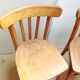 Pair of foot bistro chairs with bows / vintage 40-50s