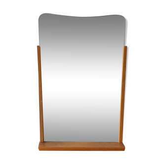 Free-form mirror 50s 45x65cm