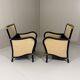 Gasparucci Italo rattan arm chairs Italy