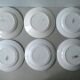 Set of 6 dinner plates Digoin Sarreguemines 40-50 years