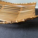 70s bamboo fruit basket