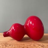 Holmegaard blown glass vase, Denmark 1960