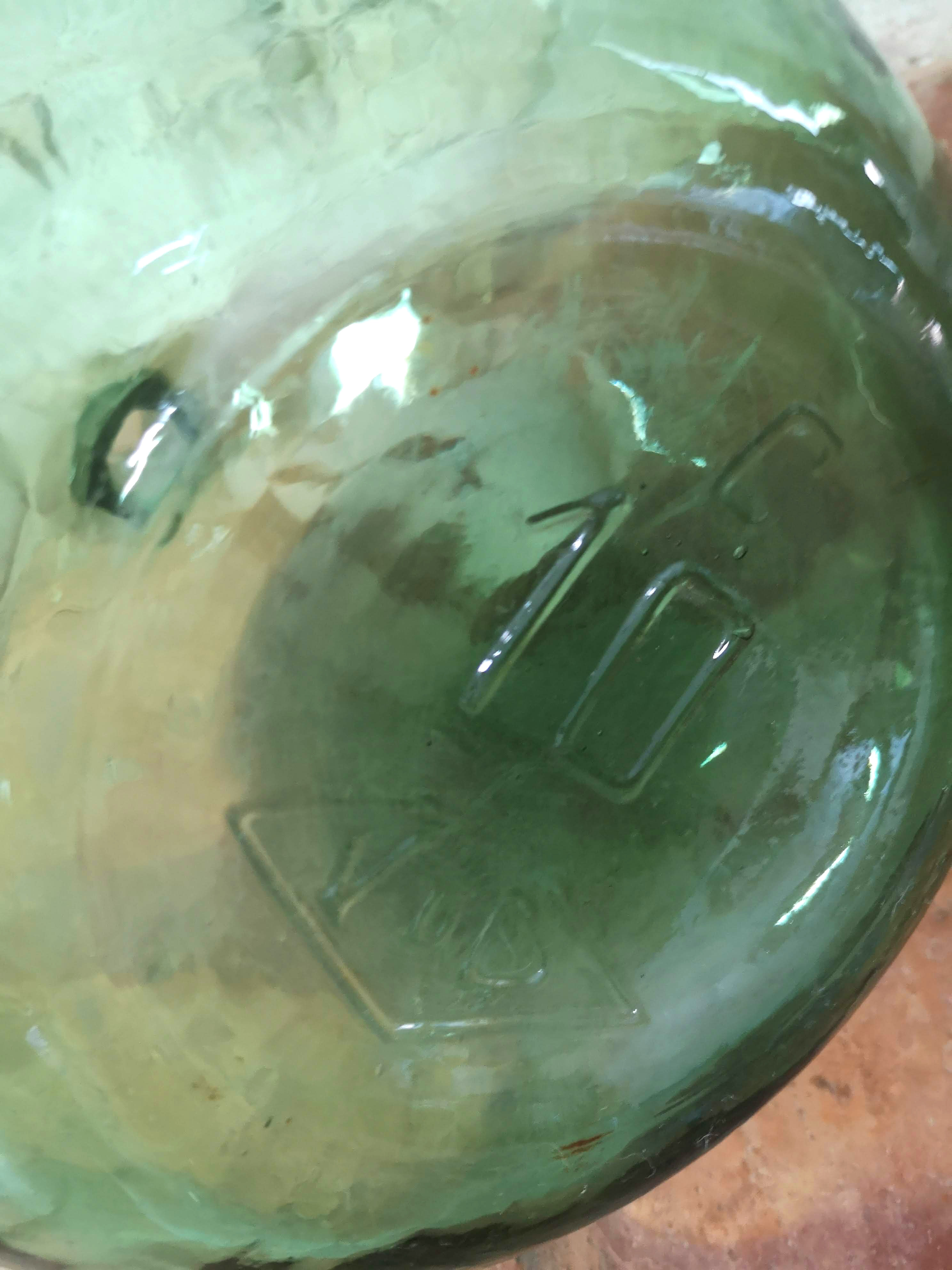 Demijohn green 10l