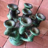 Tamegroute pottery candle holder
