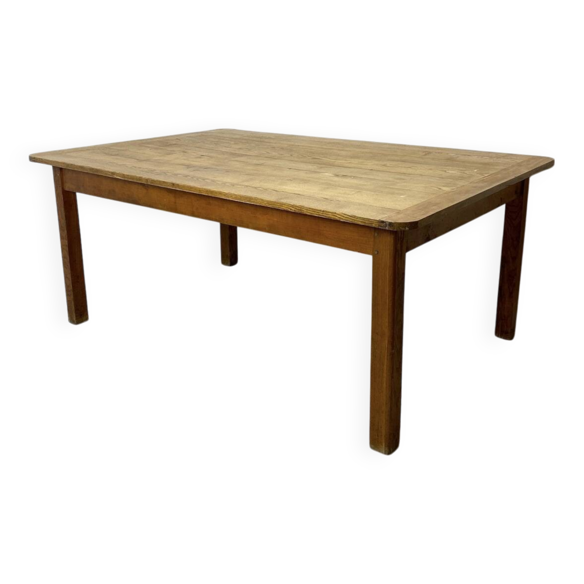 Vintage 1950's solid wood table