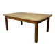 Vintage 1950's solid wood table