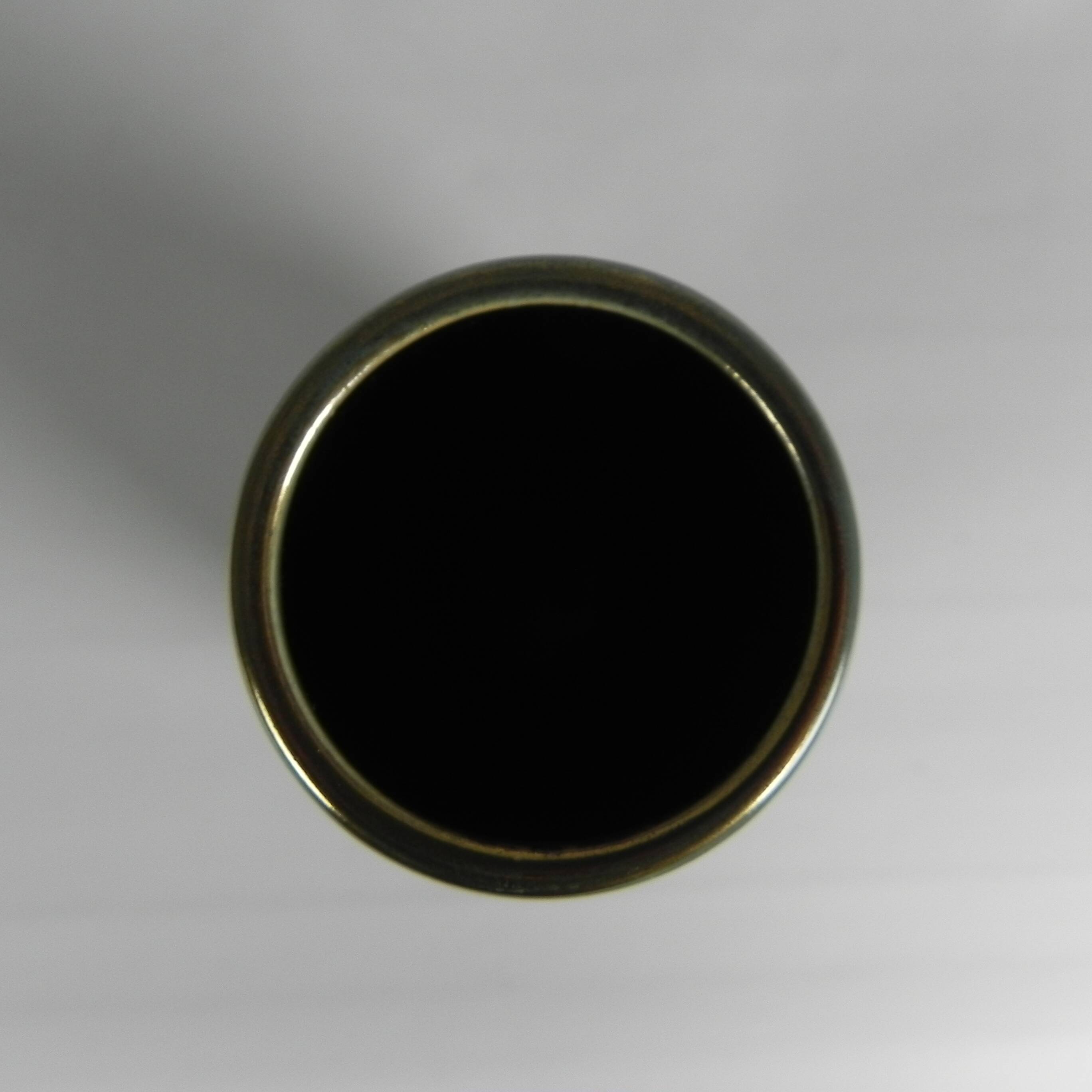 German vase in red and green ceramic, 1960s