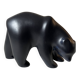 Art Deco style ceramic black bear