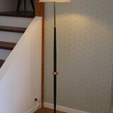 Lampadaire Stellor métal laqué laiton