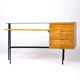 Bureau en bois et verre par Jean René Picard, 1960s