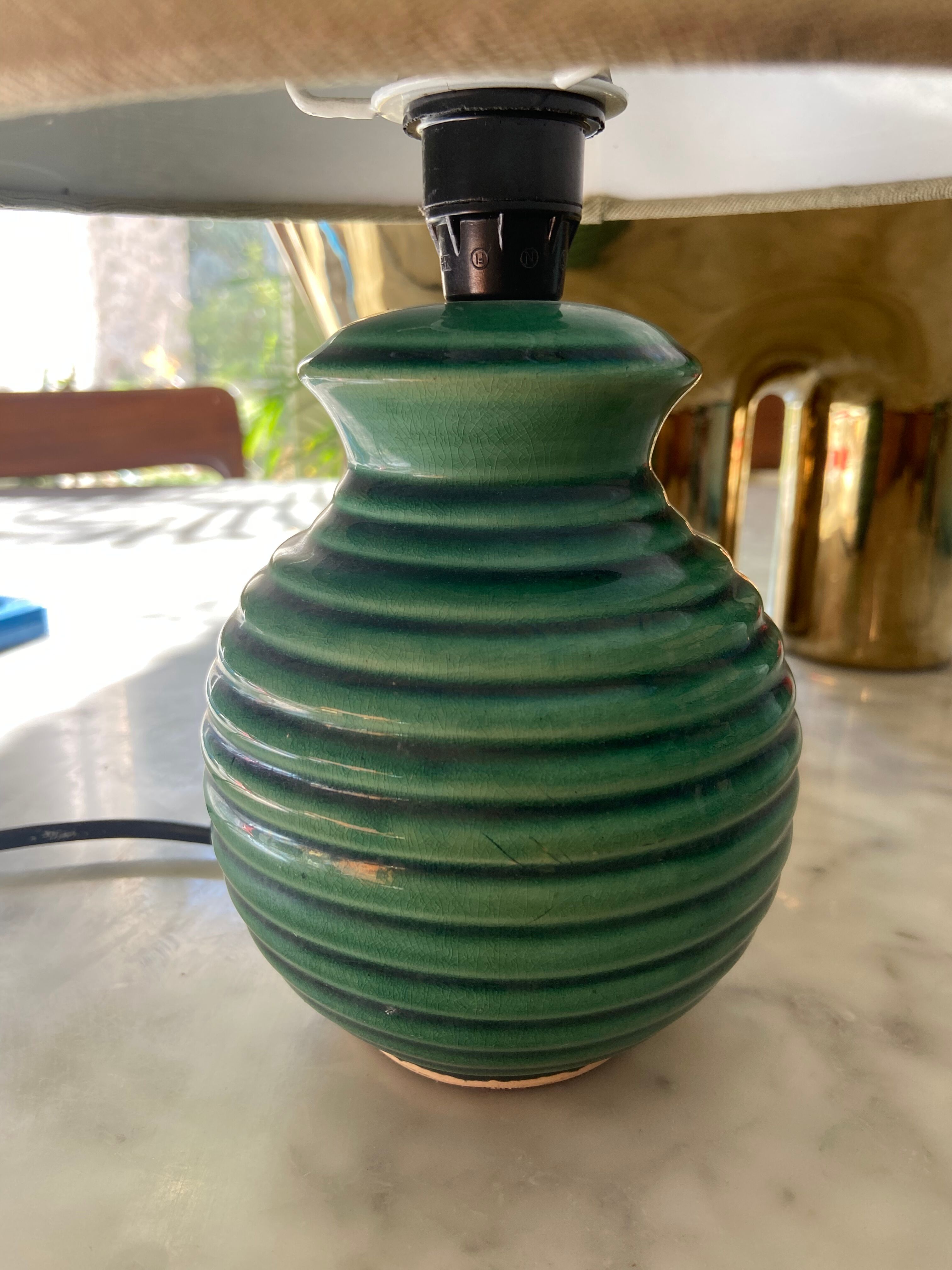 Vintage ceramic lamp