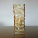 Champagne resin wall lamp