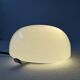 Small round opaline wall light 15 cm vintage