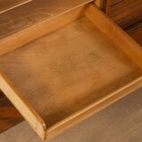 Unique Art Deco roll-top cabinet from the 1930s