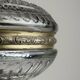 Antique glass bowl with a bronze base, Italy, 1920s