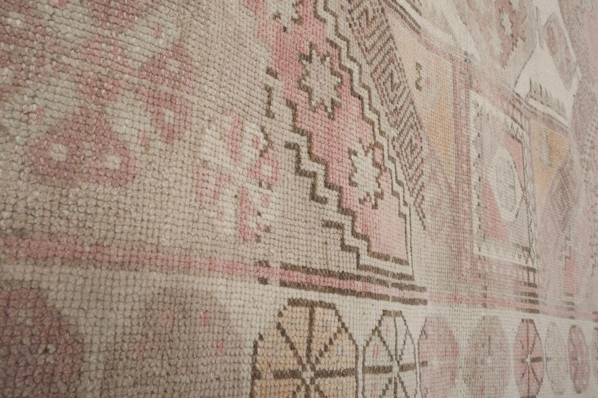 Vintage Turkish hallway rug 157x370 cm