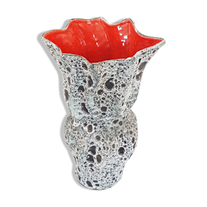 Vase façon roche 1960