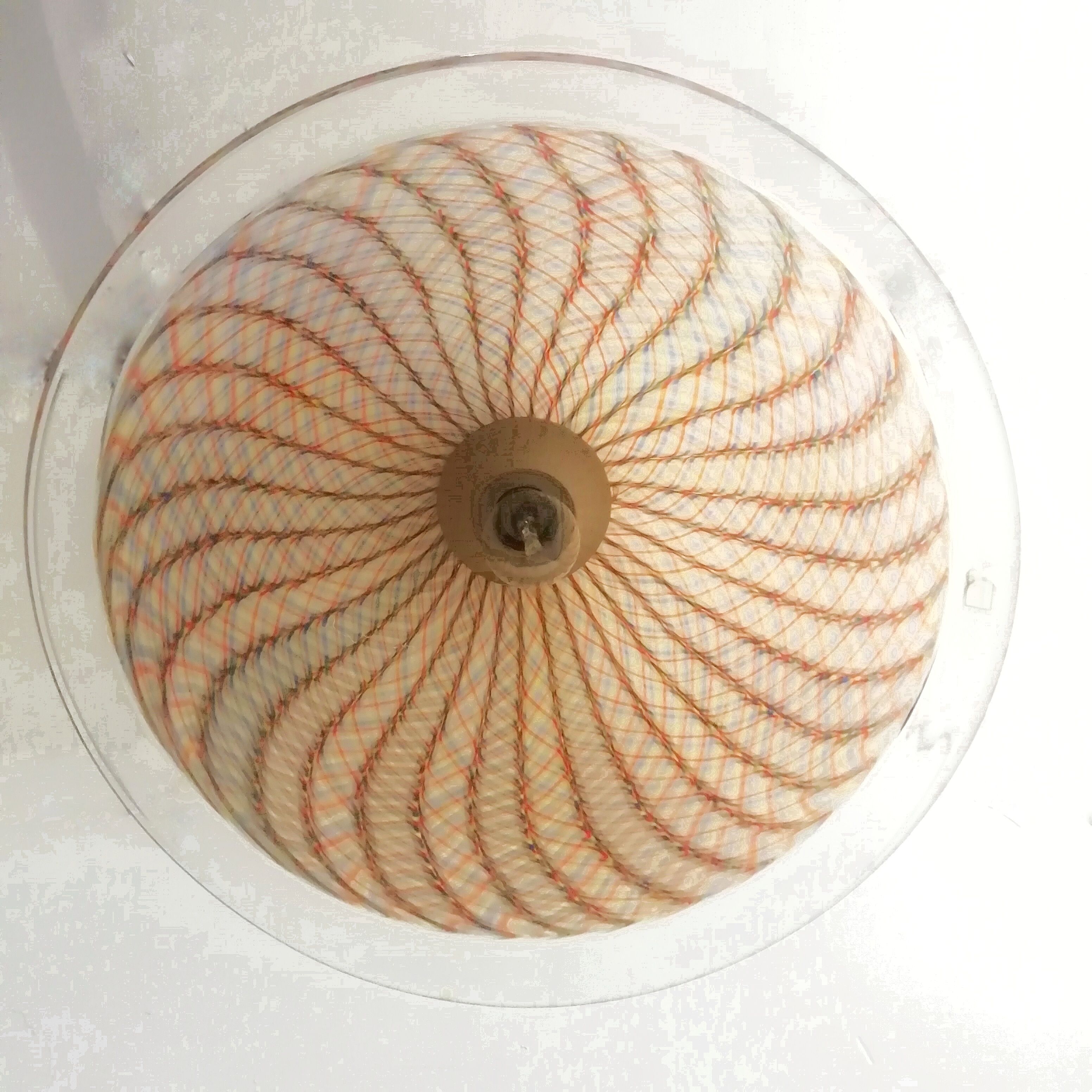 Suspension en verre murano « De Majo ».