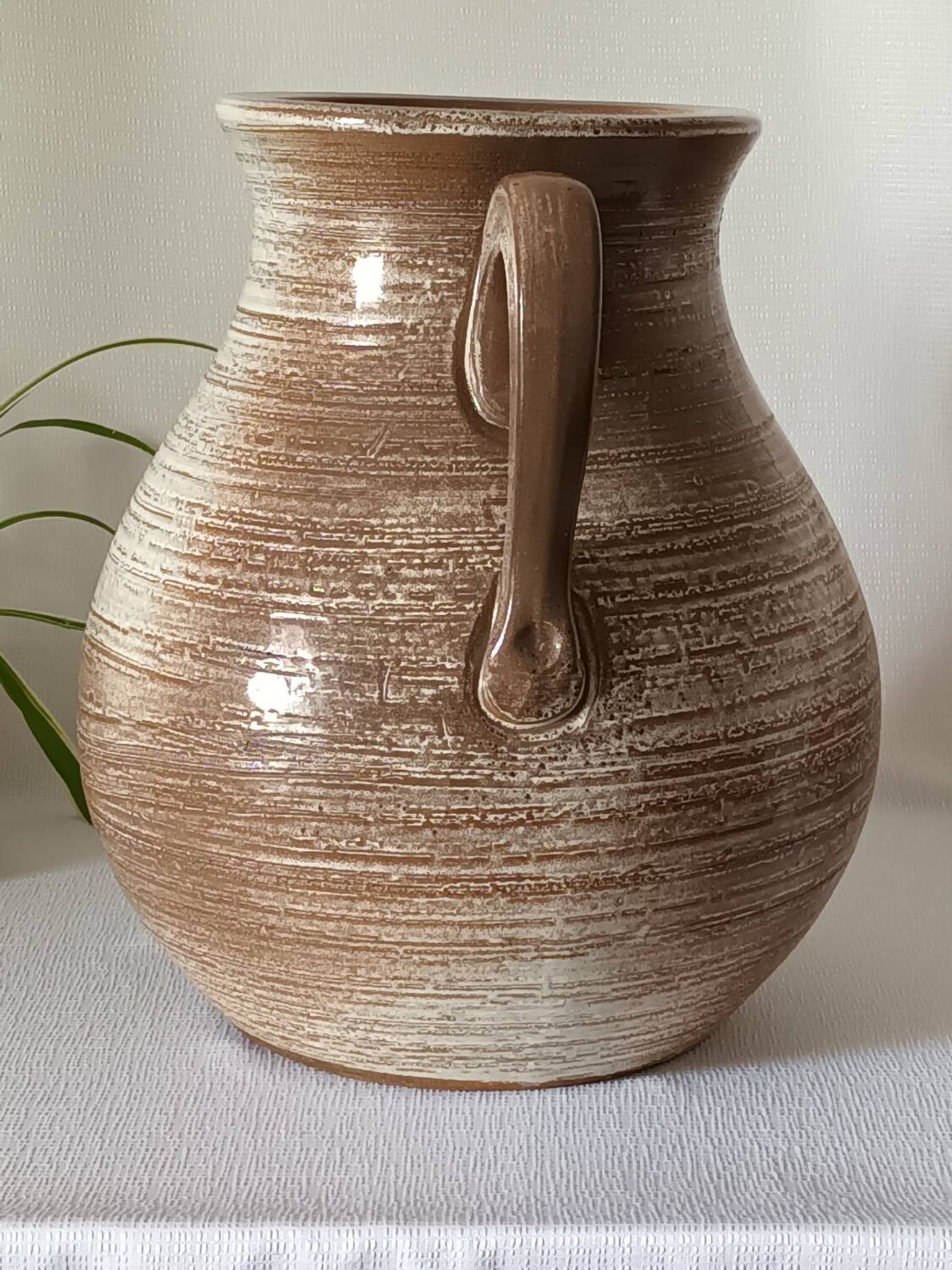 Vintage St Clément style ceramic jar