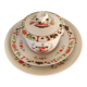 Art Deco Saucière - in Limoges-Giraud porcelain. 1930