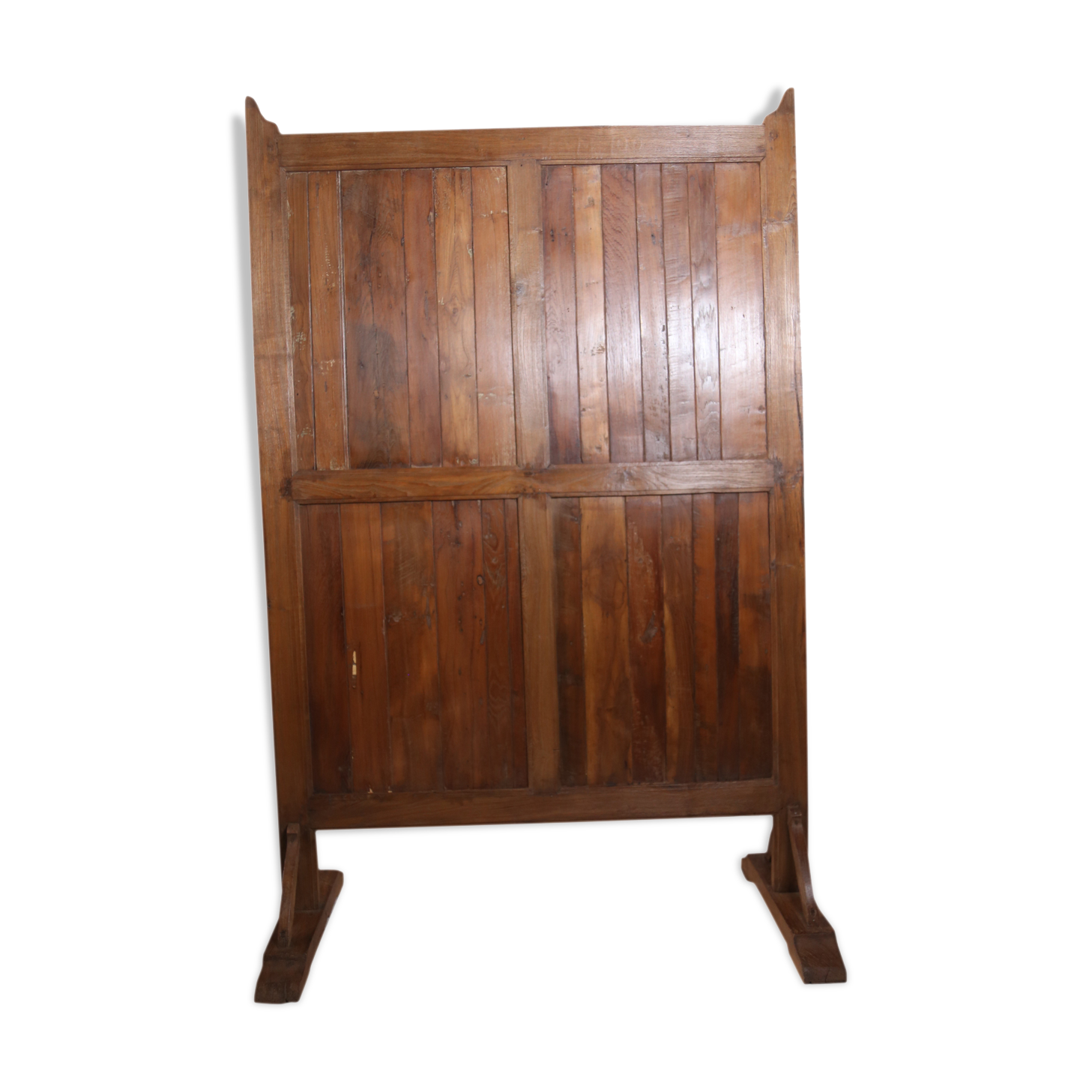 Ancient Burmese teak screen